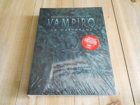 Vampiro La Mascarada 20 Aniversario - Libro Básico Edición de Bolsillo