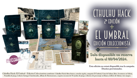 Cthulhu Hack: El Umbral - Edición Coleccionista