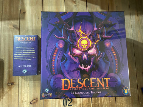 La Guerra del Traidor - Descent: Leyendas de las Tinieblas - Acto II - Promo Hobby Next