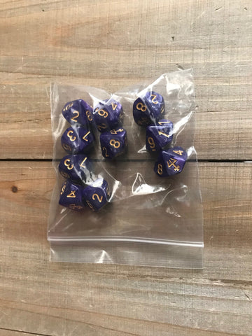 Set de Dados Mecenazgo - Mago La Ascensión 20 Aniversario - M20