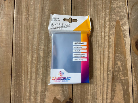Soft Sleeves Pack 67x94mm - Gamegenic