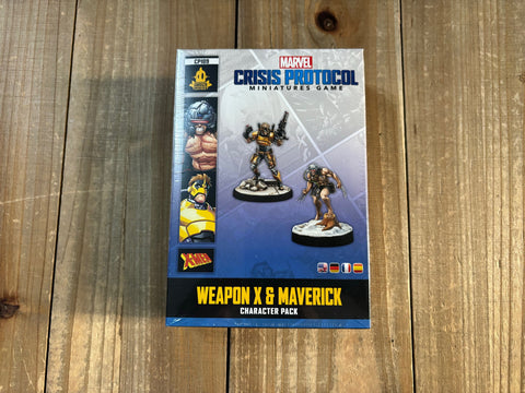 Weapon & Maverick - Marvel Crisis Protocol