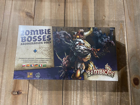 Zombie Bosses: Abomination Pack - Zombicide Black Plague
