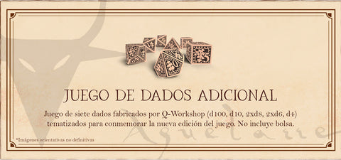 Set de Dados - Aquelarre: Malefica Trinitas - Mecenazgo