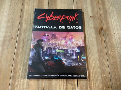 Pantalla de Datos - Cyberpunk RED