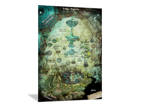 Mapa Umbra - Mago La Ascensión 20 Aniversario - Mecenazgo M20