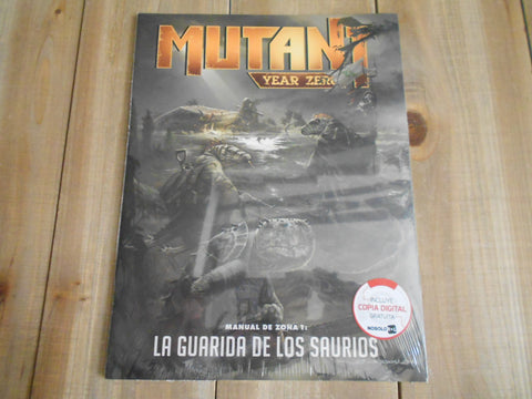 Manual de Zona 1: La Guarida de los Saurios - Mutant: Year Zero