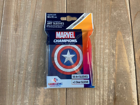 Marvel Champions Sleeves Captain America