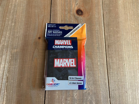 Marvel Champions Sleeves Marvel Black