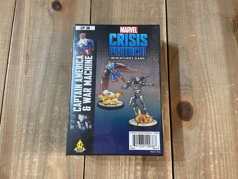 Captain America & War Machine - Marvel Crisis Protocol
