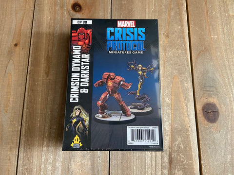 Crimson Dynamo & Darkstar - Marvel Crisis Protocol