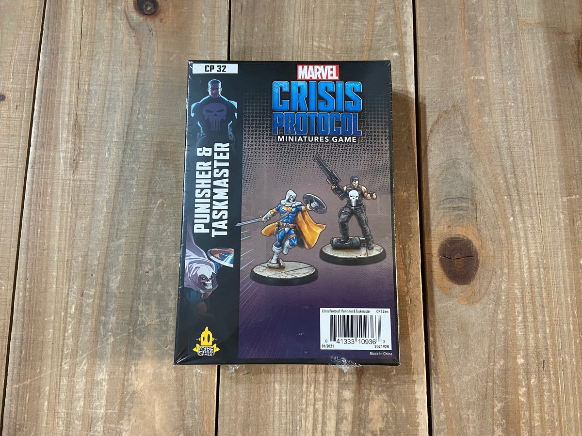 Punisher & Task Master - Marvel Crisis Protocol – Jariego's Collections