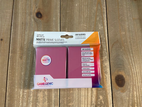 Pack MATTE Prime Sleeves PINK