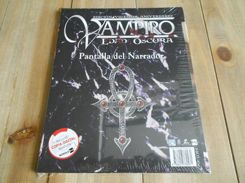 Pantalla del Narrador - Vampiro Edad Oscura 20 Aniversario