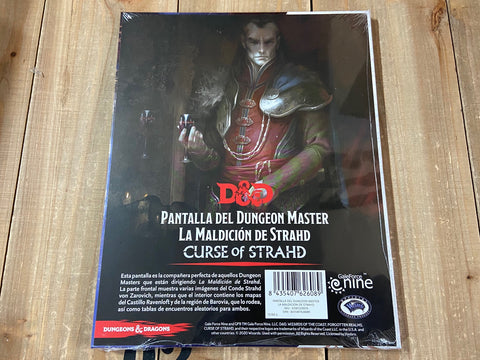 Pantalla del Dungeon Master: La Maldición de Strahd - Dungeons & Dragons