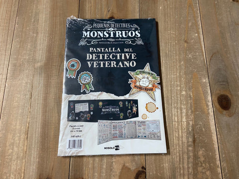 Pantalla del Detective Veterano - Pequeños Detectives de Monstruos