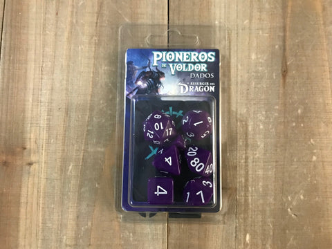Pioneros de Voldor - Dados: Morado Rocasangrienta - El Resurgir del Dragón