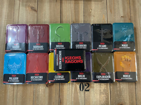 Set de Marcadores - Colección - Dungeons & Dragons