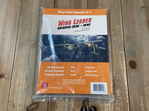 Wing Leader Expansion 3: Origins 1936 - 1942