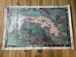 Póster Mapa de Estigia - Mecenazgo - Wraith El Olvido 20 Aniversario - W20